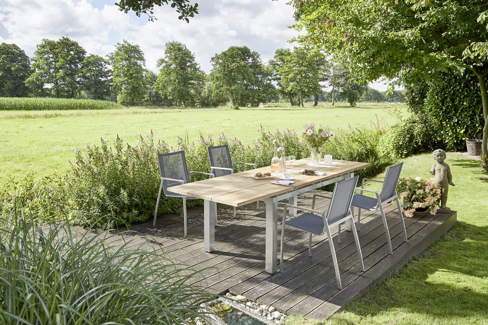 Link Edelstahl Gartenmöbel